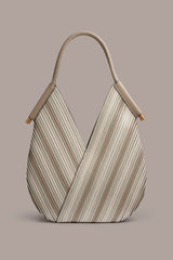 Donna Karan | BALDWIN CHEVRON LEATHER MINI SHOULDER BAG