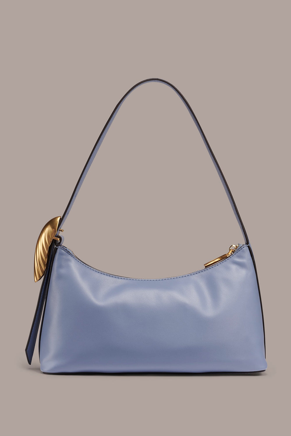 Donna Karan | GEORGETTE LEATHER SHOULDER BAG