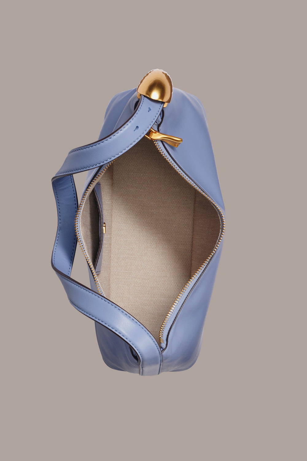 Donna Karan | GEORGETTE LEATHER SHOULDER BAG