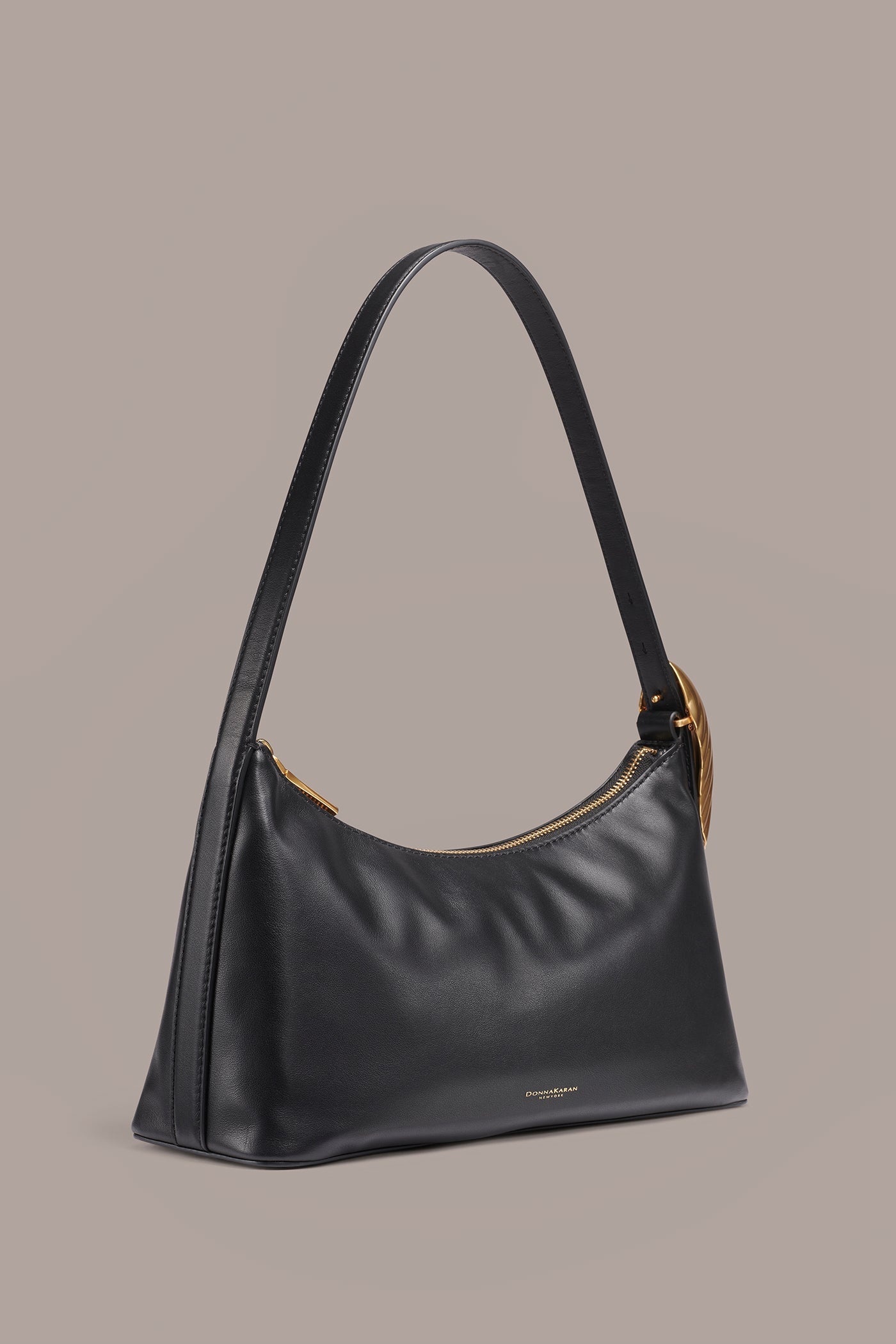 Donna Karan | GEORGETTE LEATHER SHOULDER BAG