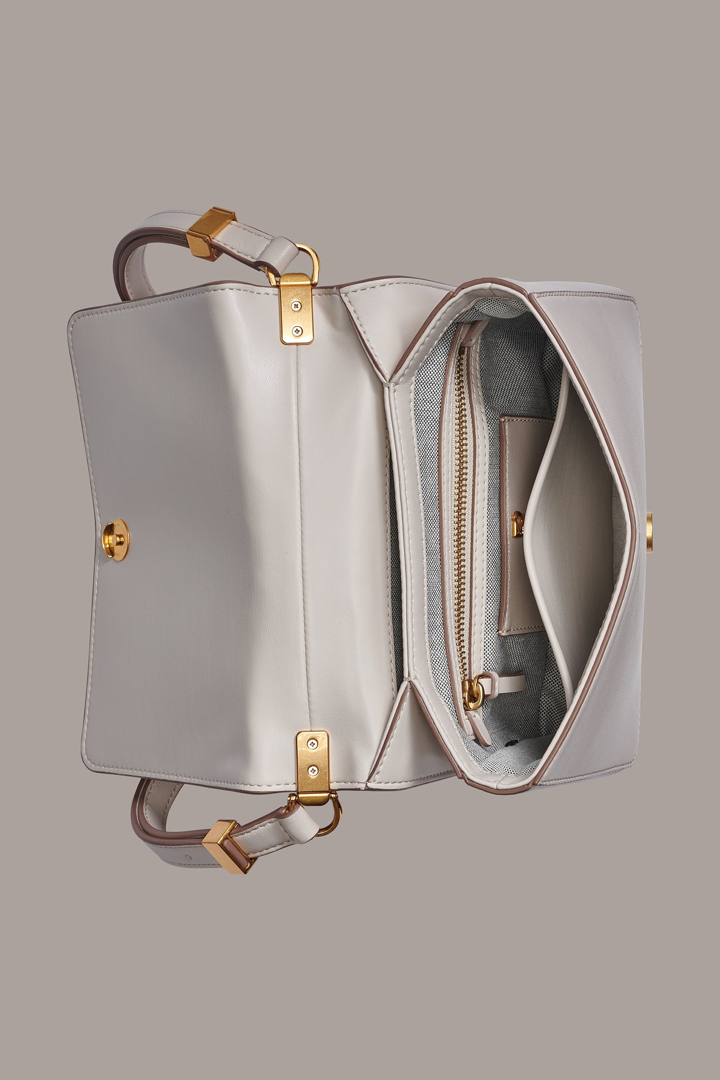 Donna Karan | JERICHO LEATHER SHOULDER BAG