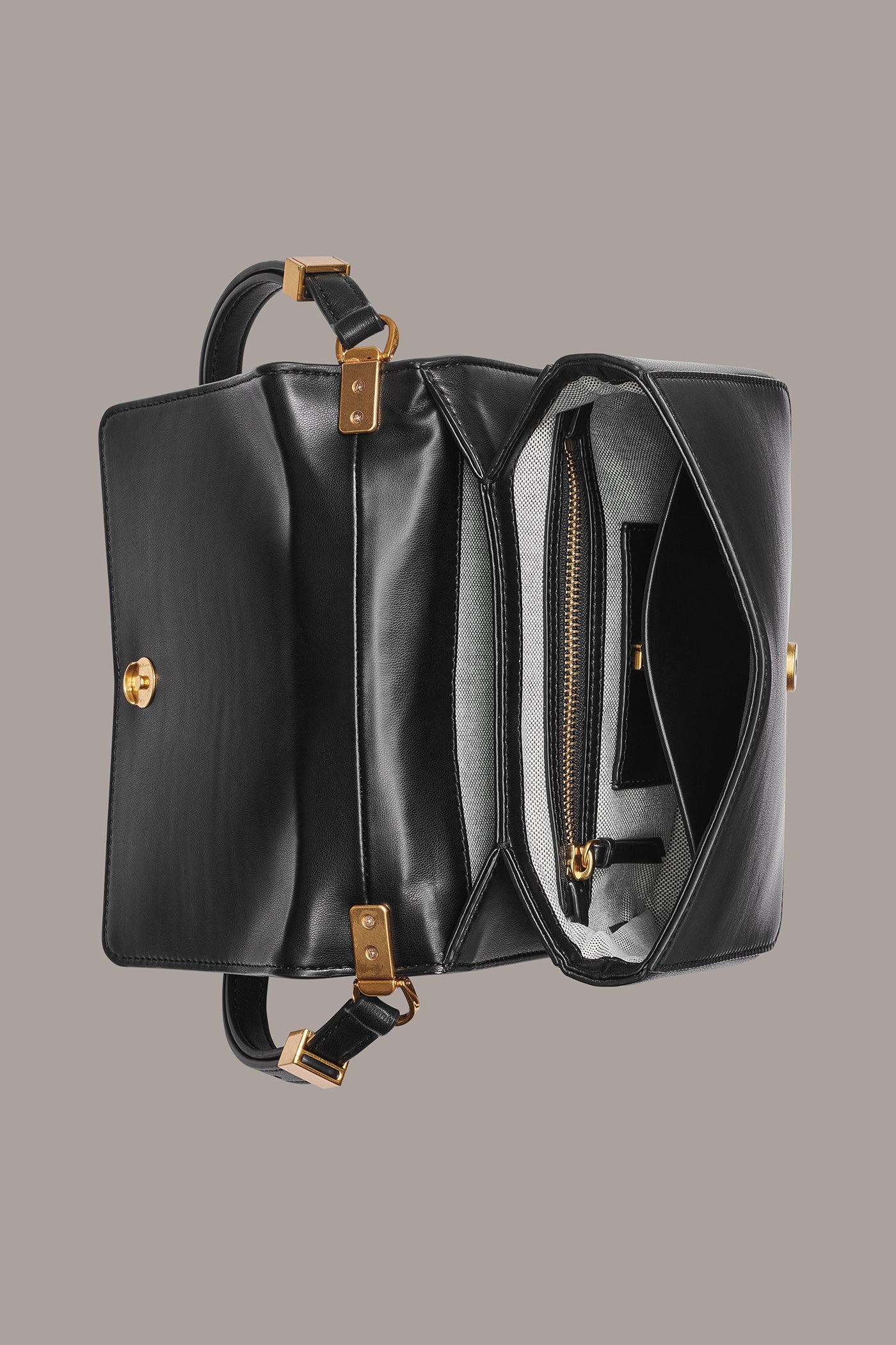 Donna Karan | JERICHO LEATHER SHOULDER BAG