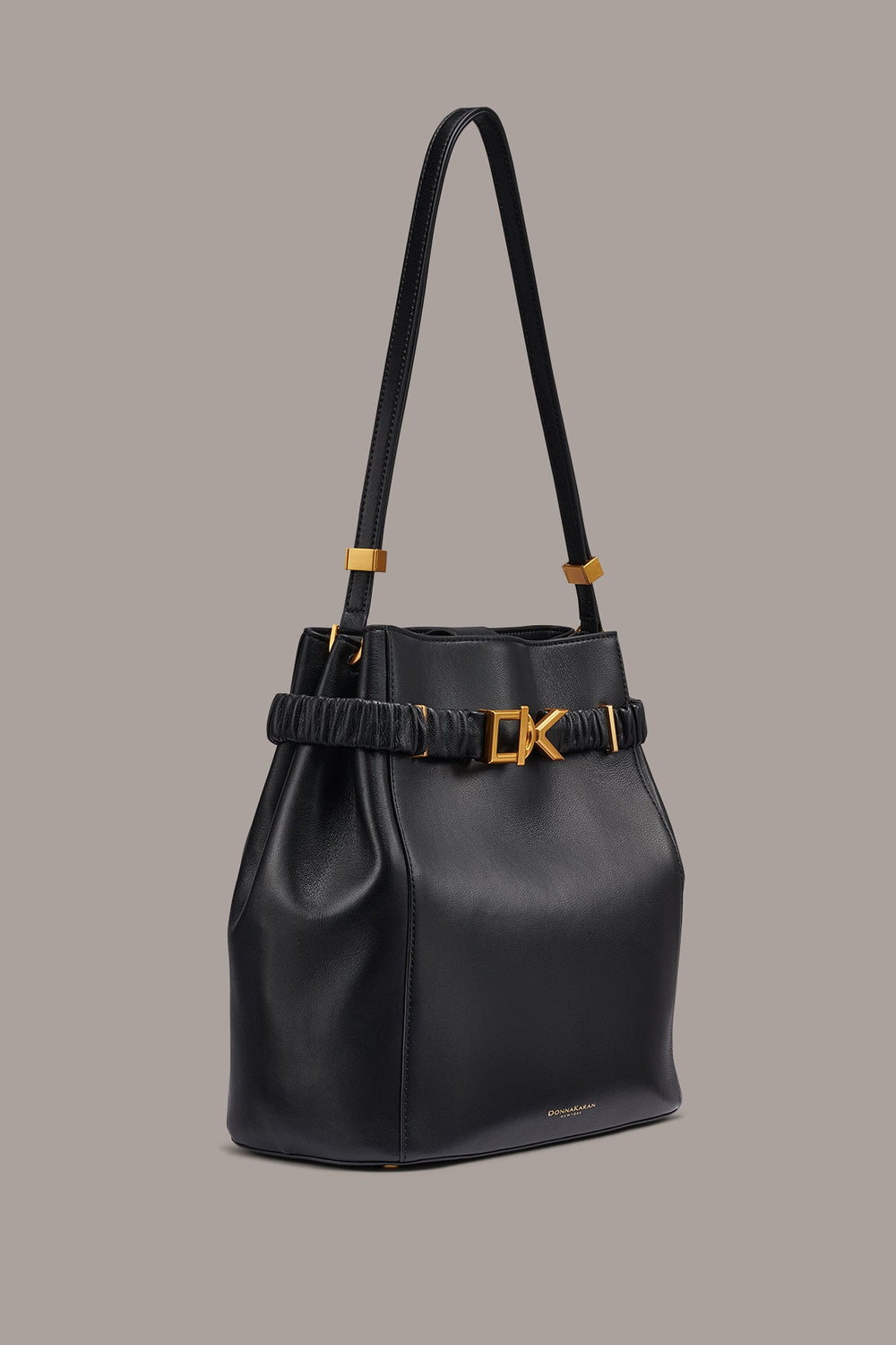 Donna Karan | GINGHAM BUCKET BAG