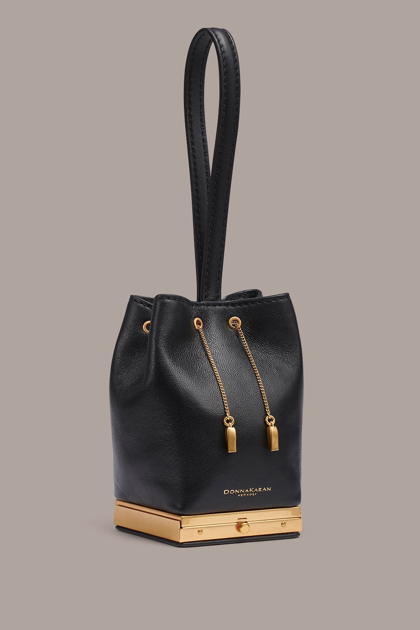 Donna Karan | SISAL LEATHER CLUTCH