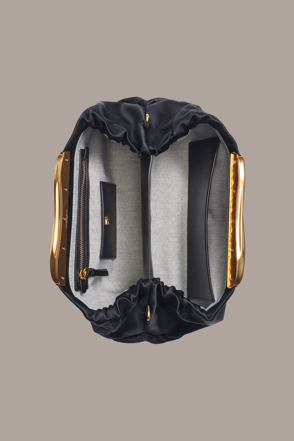 Donna Karan | POPLIN SATIN CLUTCH