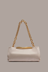 Donna Karan | POPLIN LEATHER CLUTCH