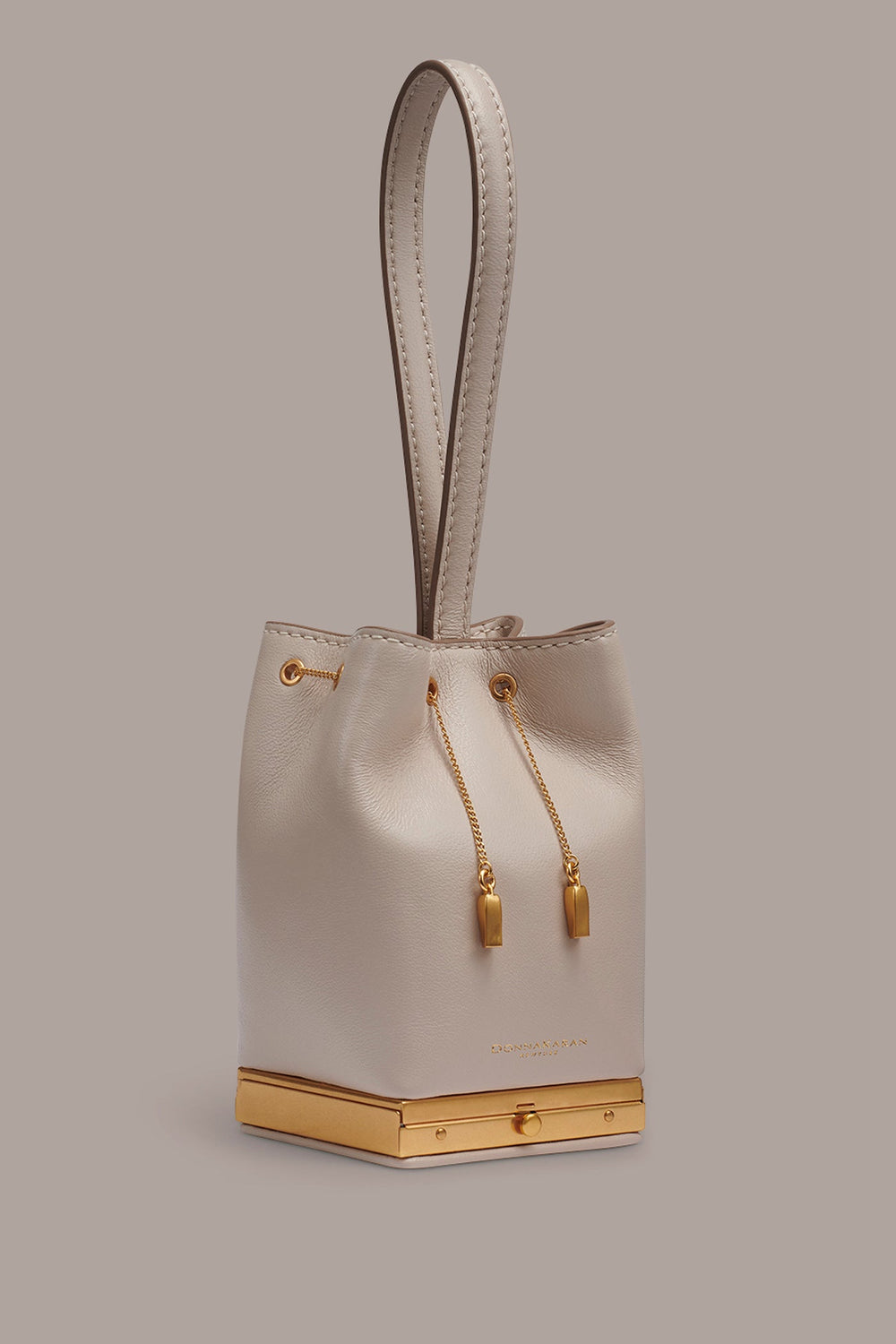 Donna Karan | SISAL LEATHER CLUTCH