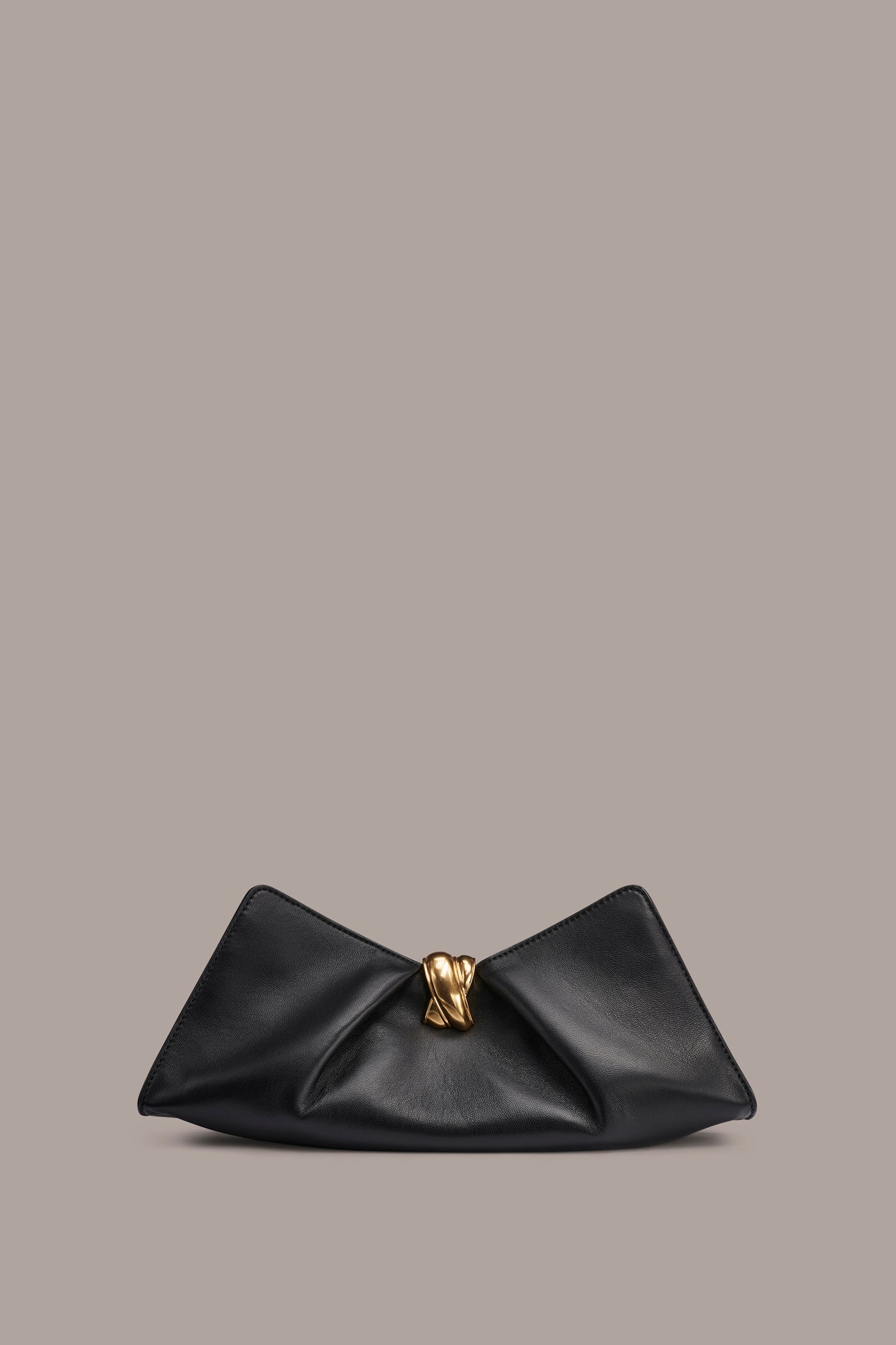 Donna Karan | CASHMERE LEATHER CLUTCH