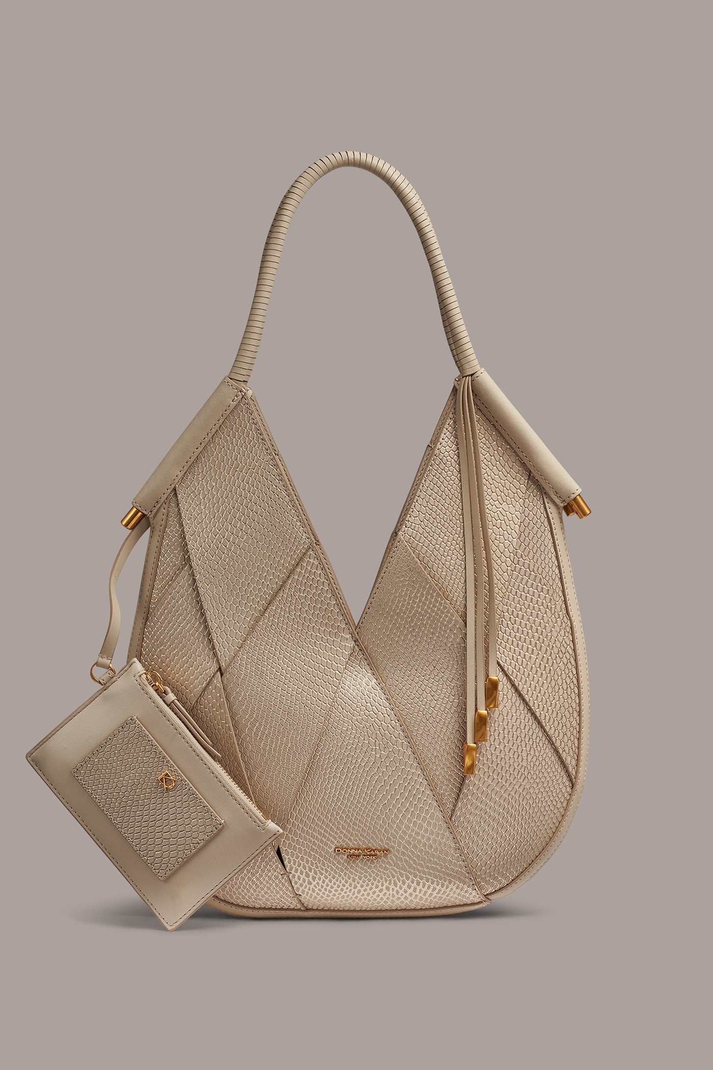 Donna Karan | BALDWIN WOVEN LEATHER MINI SHOULDER BAG