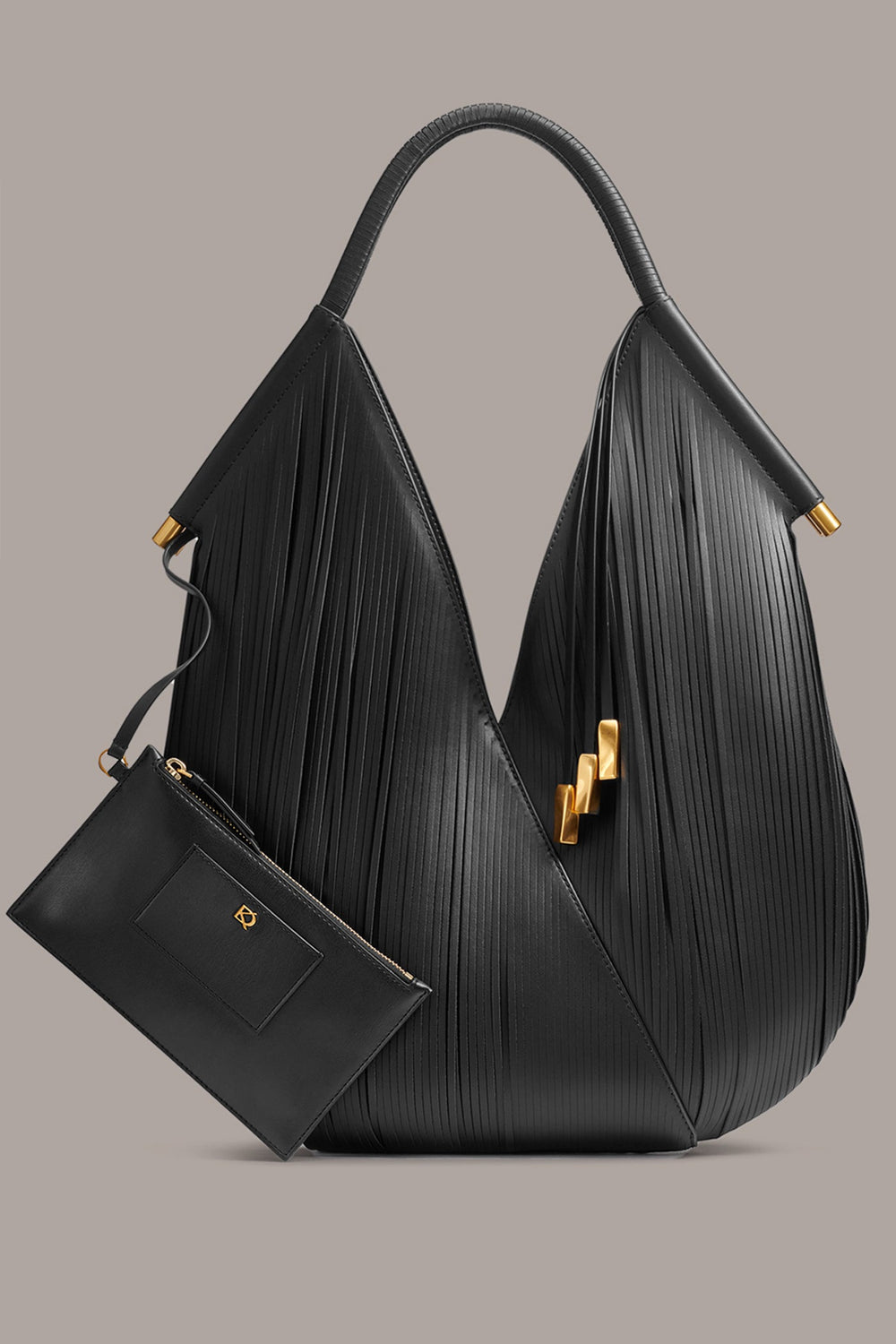 Donna Karan | BALDWIN LARGE LASER-CUT SHOULDER BAG