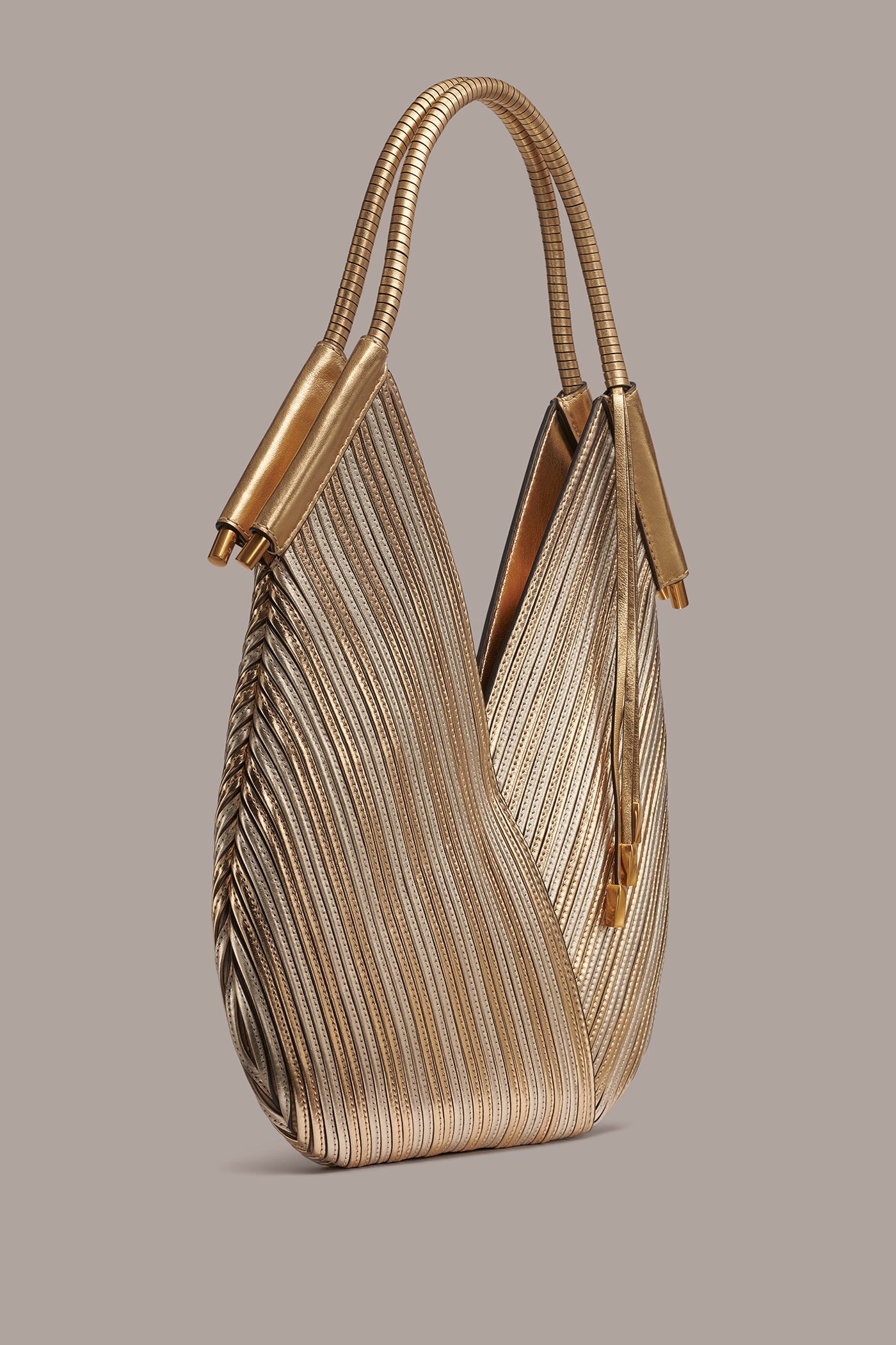 Donna Karan | BALDWIN MINI METALLIC SHOULDER BAG