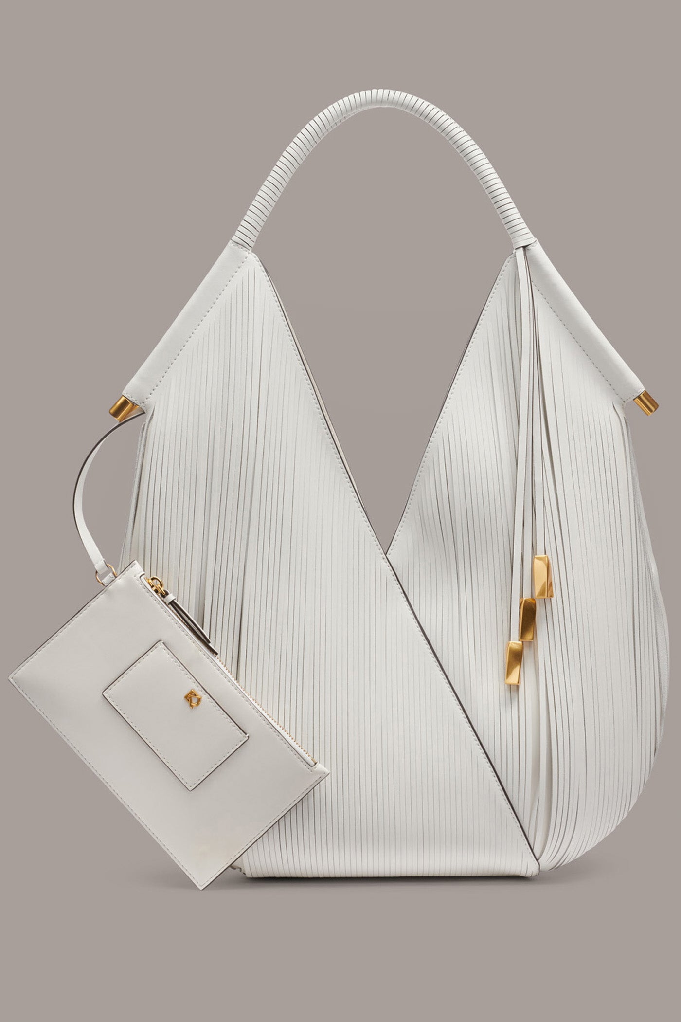 Donna Karan | BALDWIN LARGE LASER-CUT SHOULDER BAG