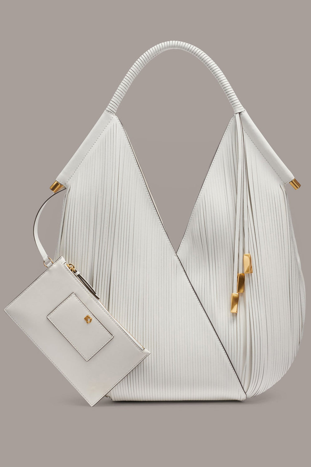 Donna Karan | BALDWIN LARGE LASER-CUT SHOULDER BAG