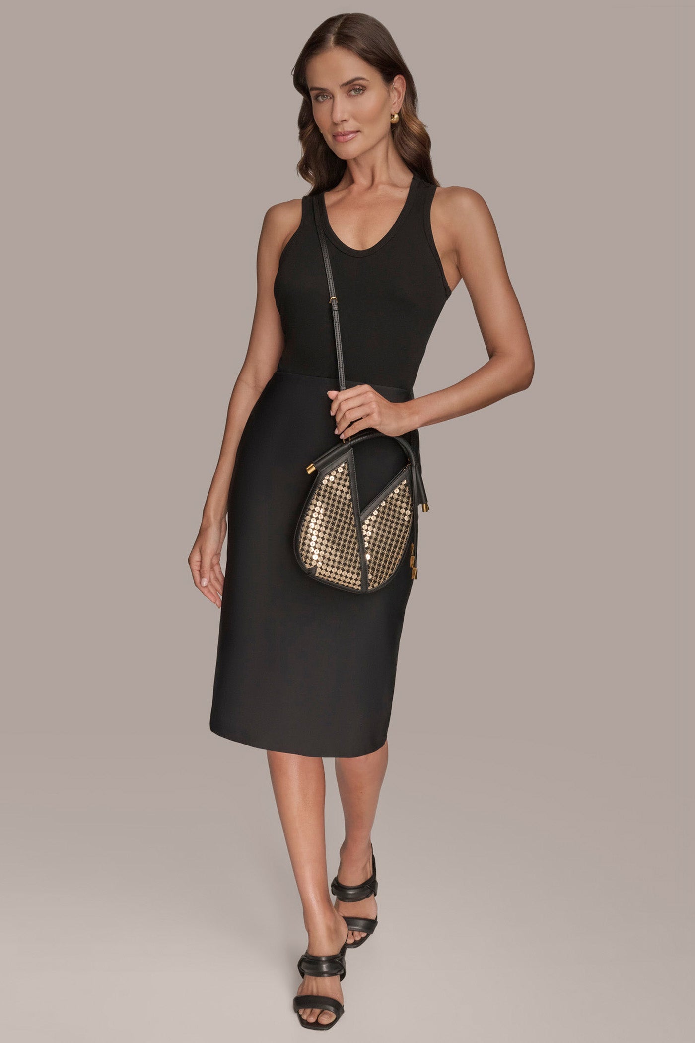 Donna Karan | BALDWIN MICRO SEQUINED CROSSBODY BAG