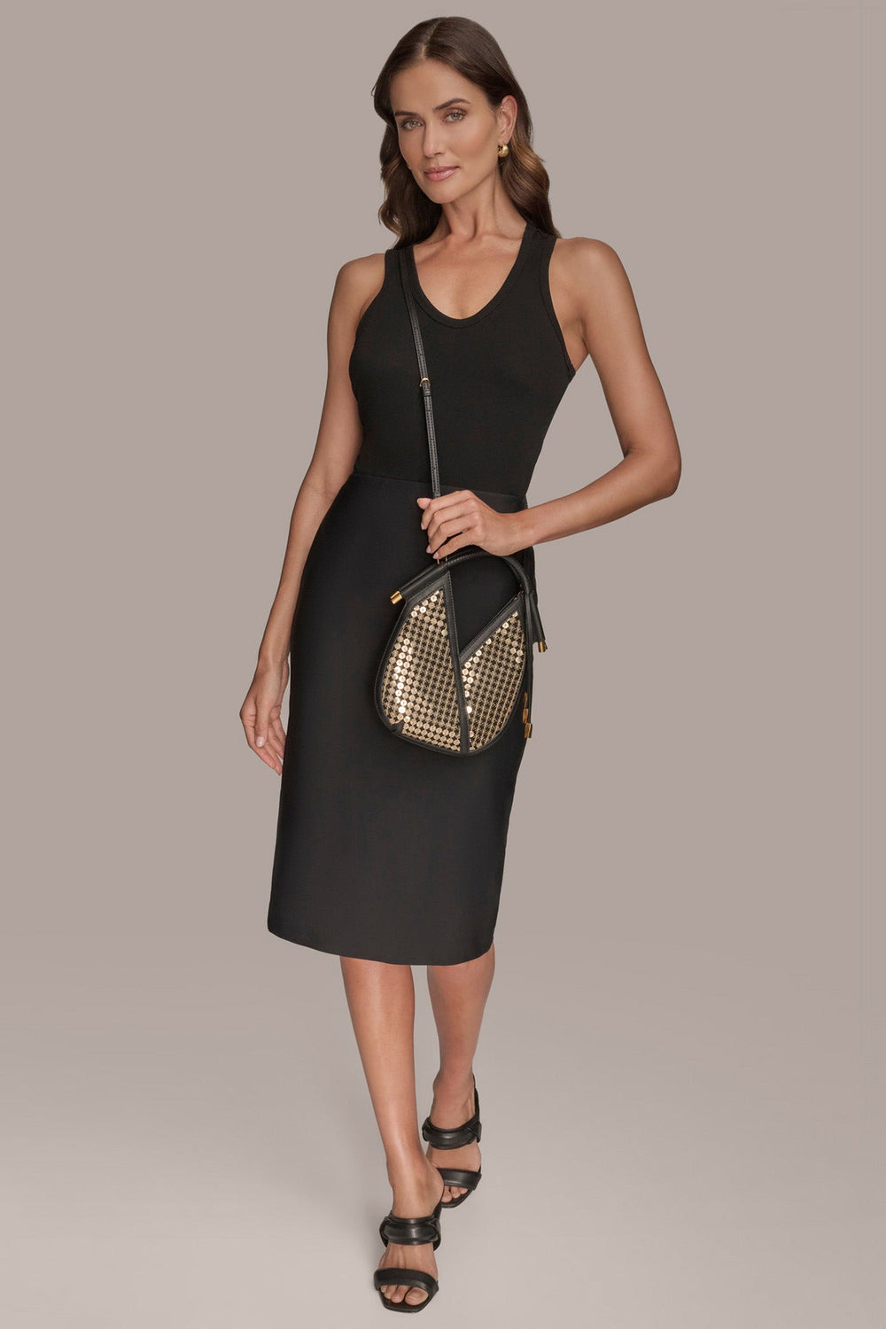 Donna Karan | BALDWIN MICRO SEQUINED CROSSBODY BAG