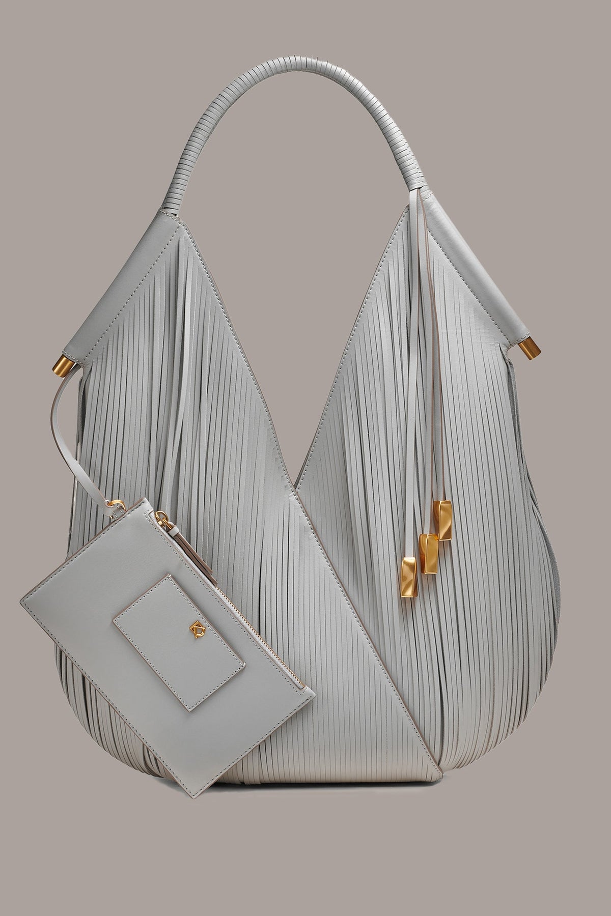 Donna Karan | BALDWIN LARGE LASER-CUT SHOULDER BAG