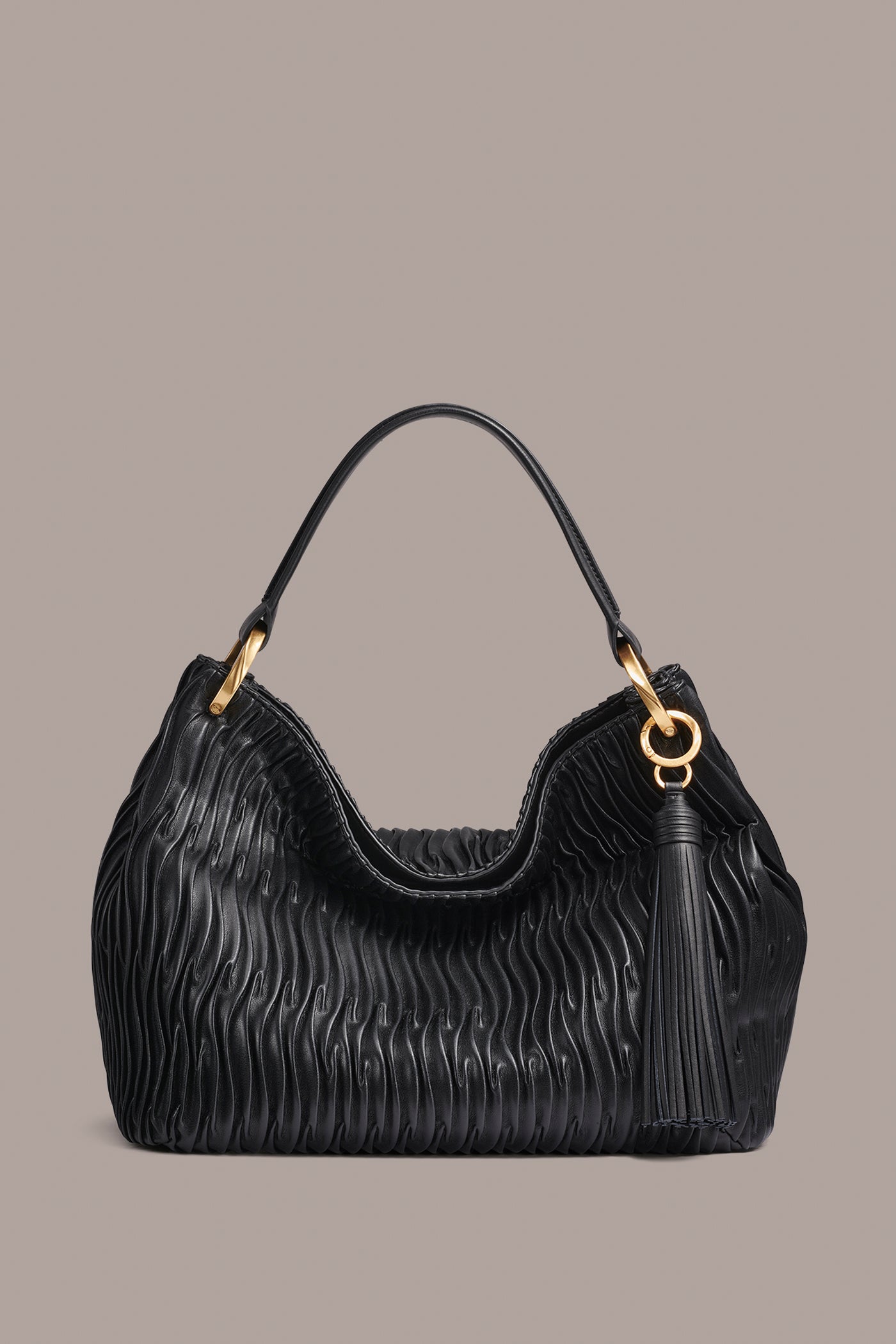 Donna Karan | GLENWOOD PLEATED SHOULDER BAG