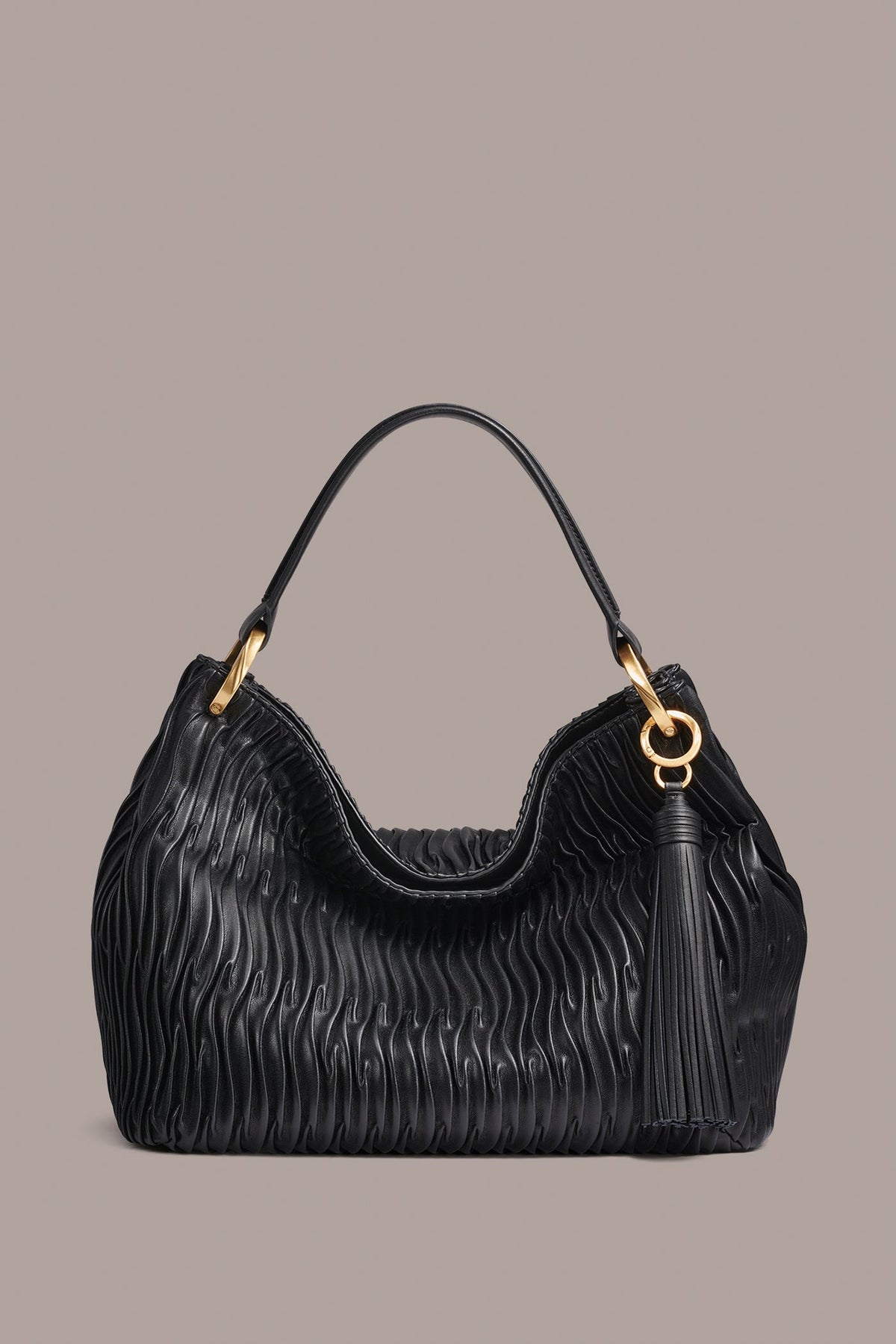 Donna Karan | GLENWOOD PLEATED SHOULDER BAG