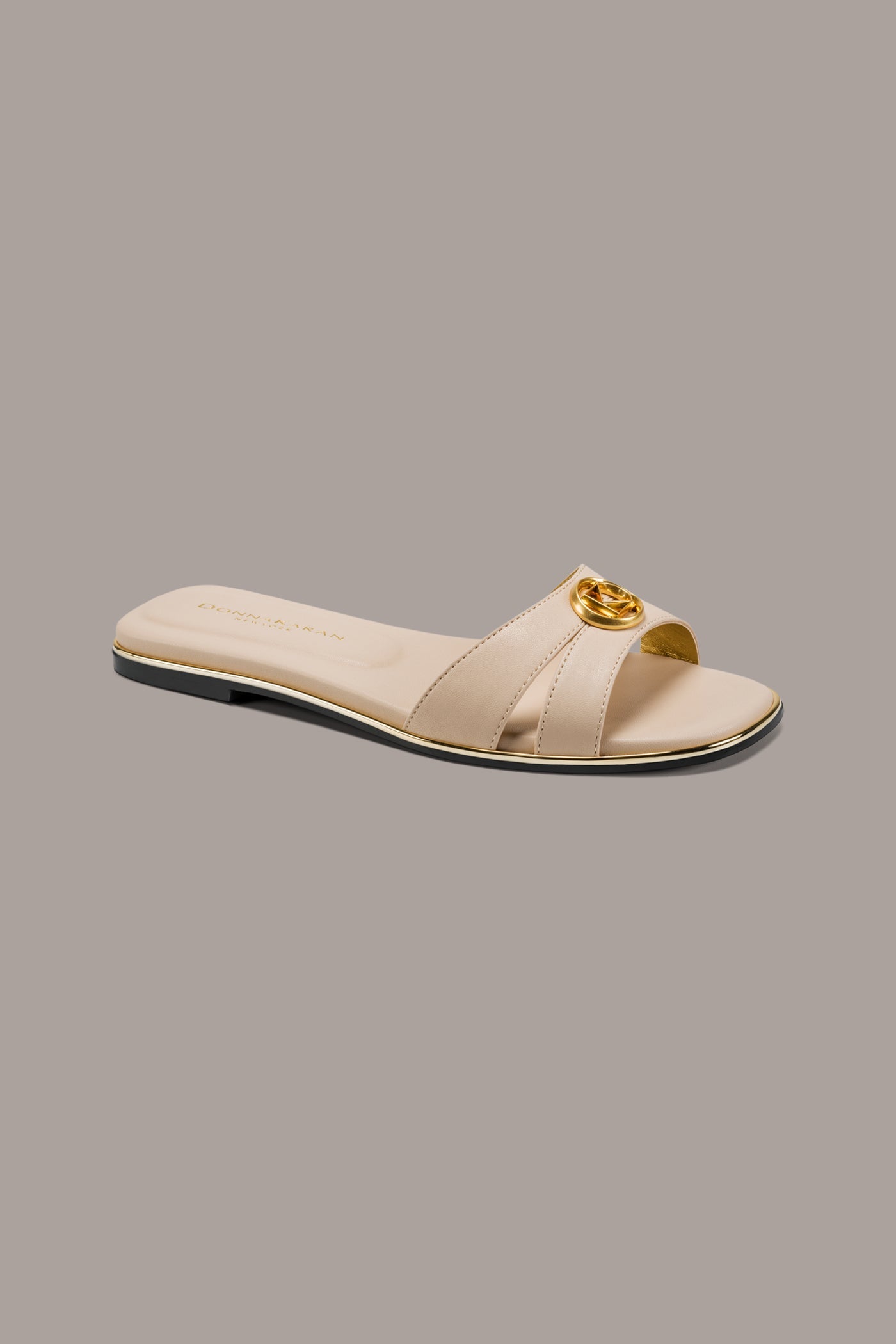 Donna Karan | HALO SQUARE-TOE SLIDE SANDAL