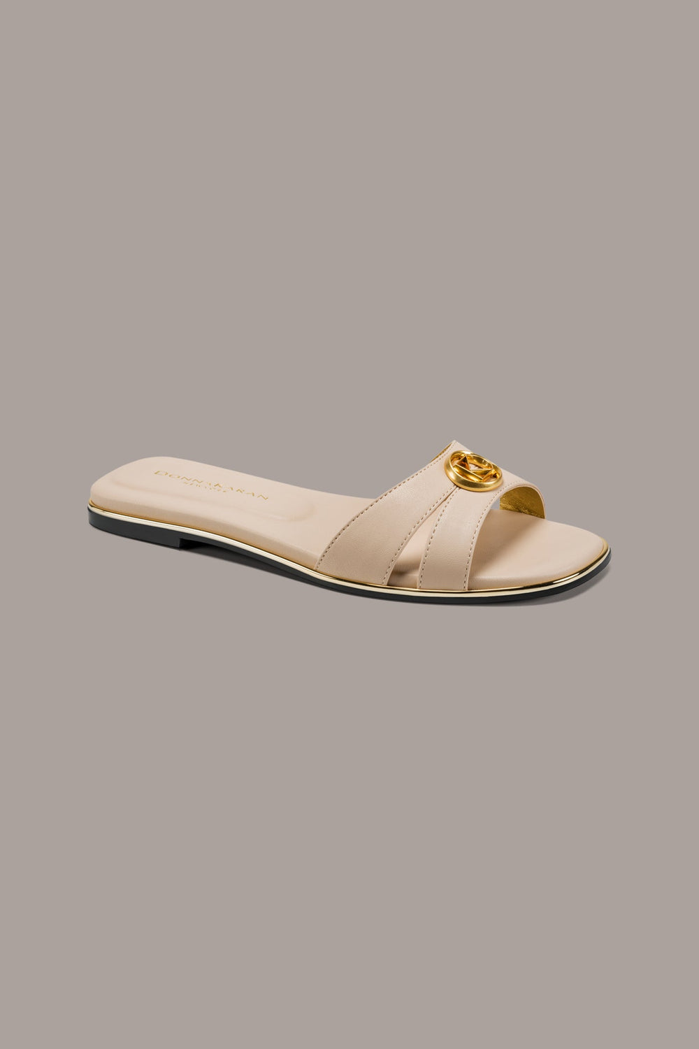 Donna Karan | HALO SQUARE-TOE SLIDE SANDAL