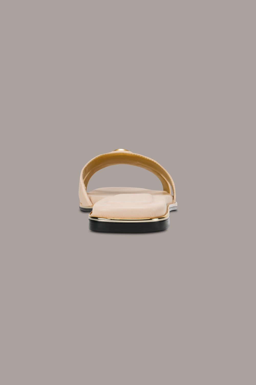 Donna Karan | HALO SQUARE-TOE SLIDE SANDAL