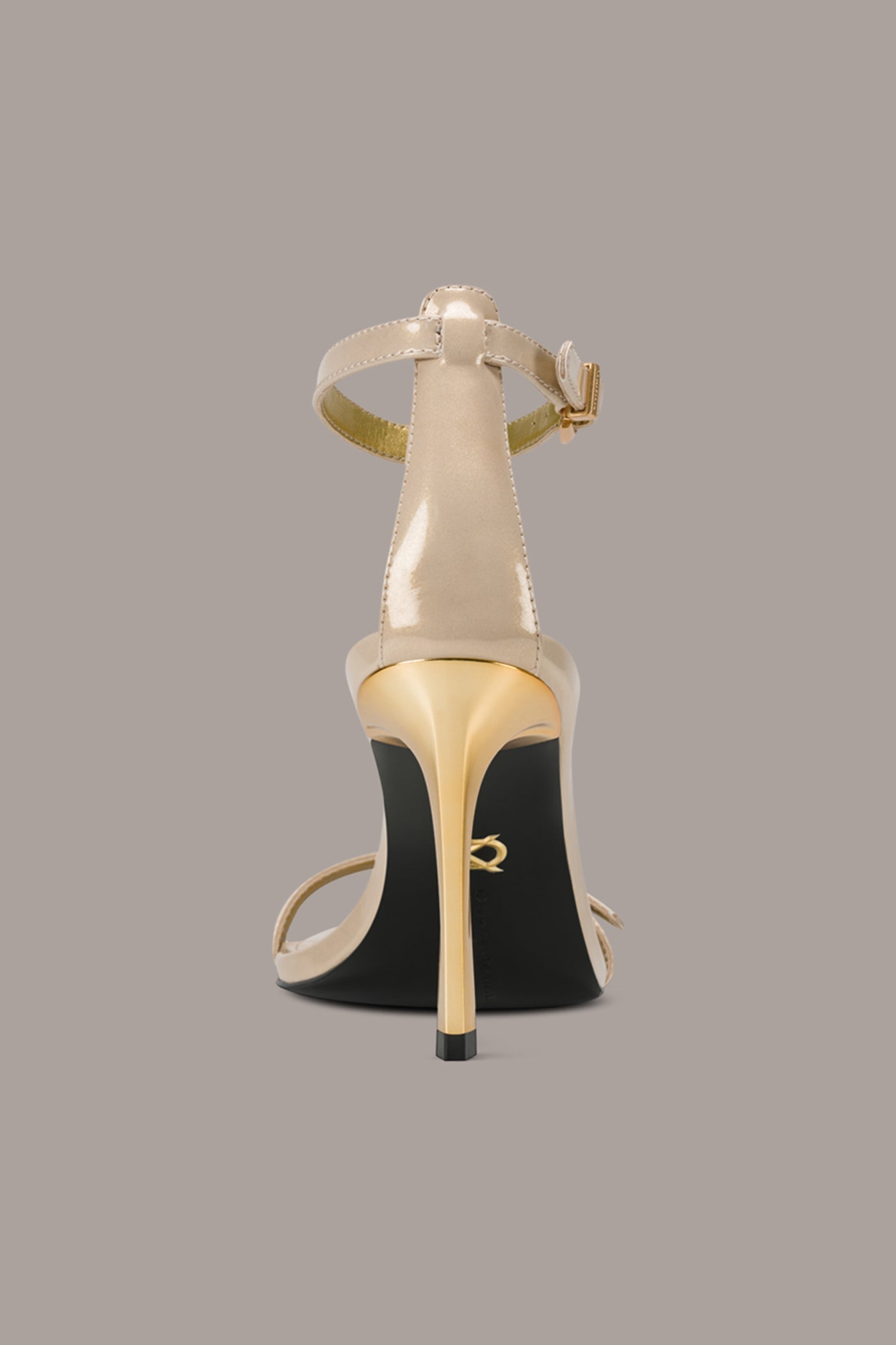 Donna Karan | PRYCE PATENT ANKLE STRAP SANDAL
