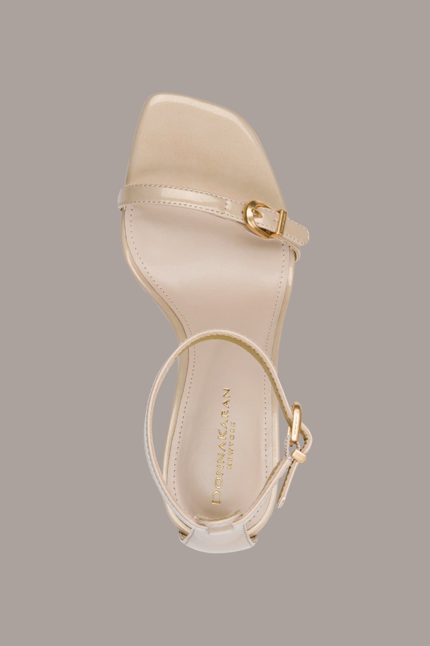 Donna Karan | PRYCE PATENT ANKLE STRAP SANDAL