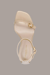 Donna Karan | PRYCE PATENT ANKLE STRAP SANDAL