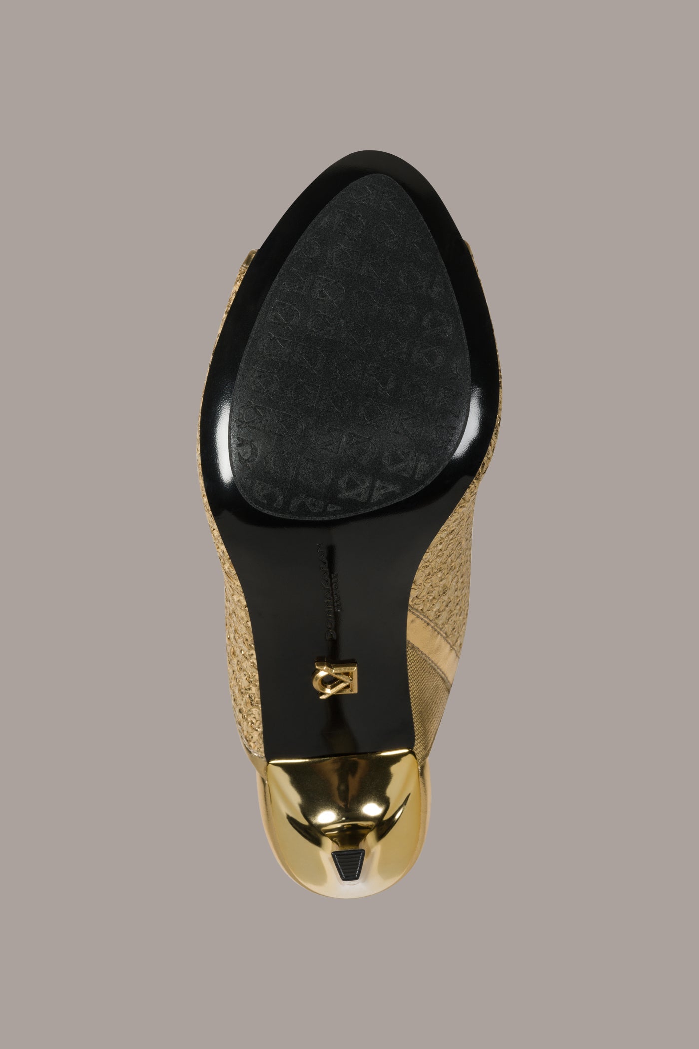 Donna Karan | DONNA METALLIC RAFFIA MULE