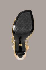 Donna Karan | BROOKS METALLIC SANDAL