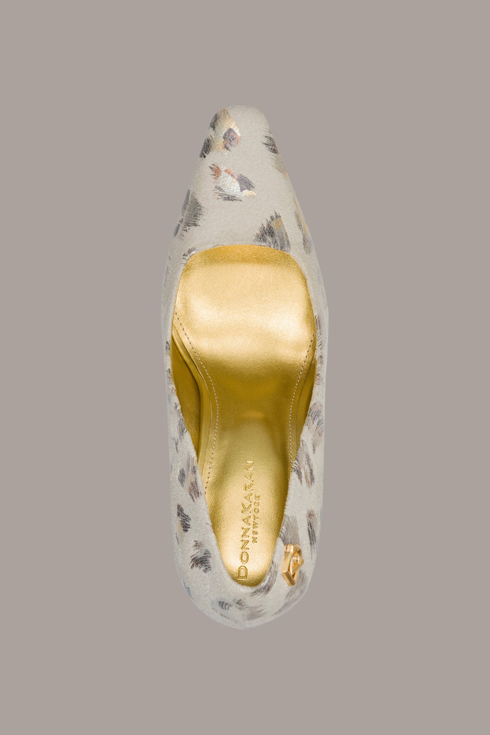 Donna Karan | SAVITA METALLIC LEOPARD HIGH PUMP