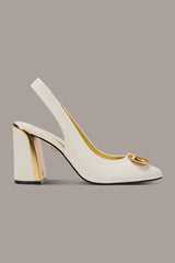 Donna Karan | REBECCA LEATHER SLINGBACK PUMP