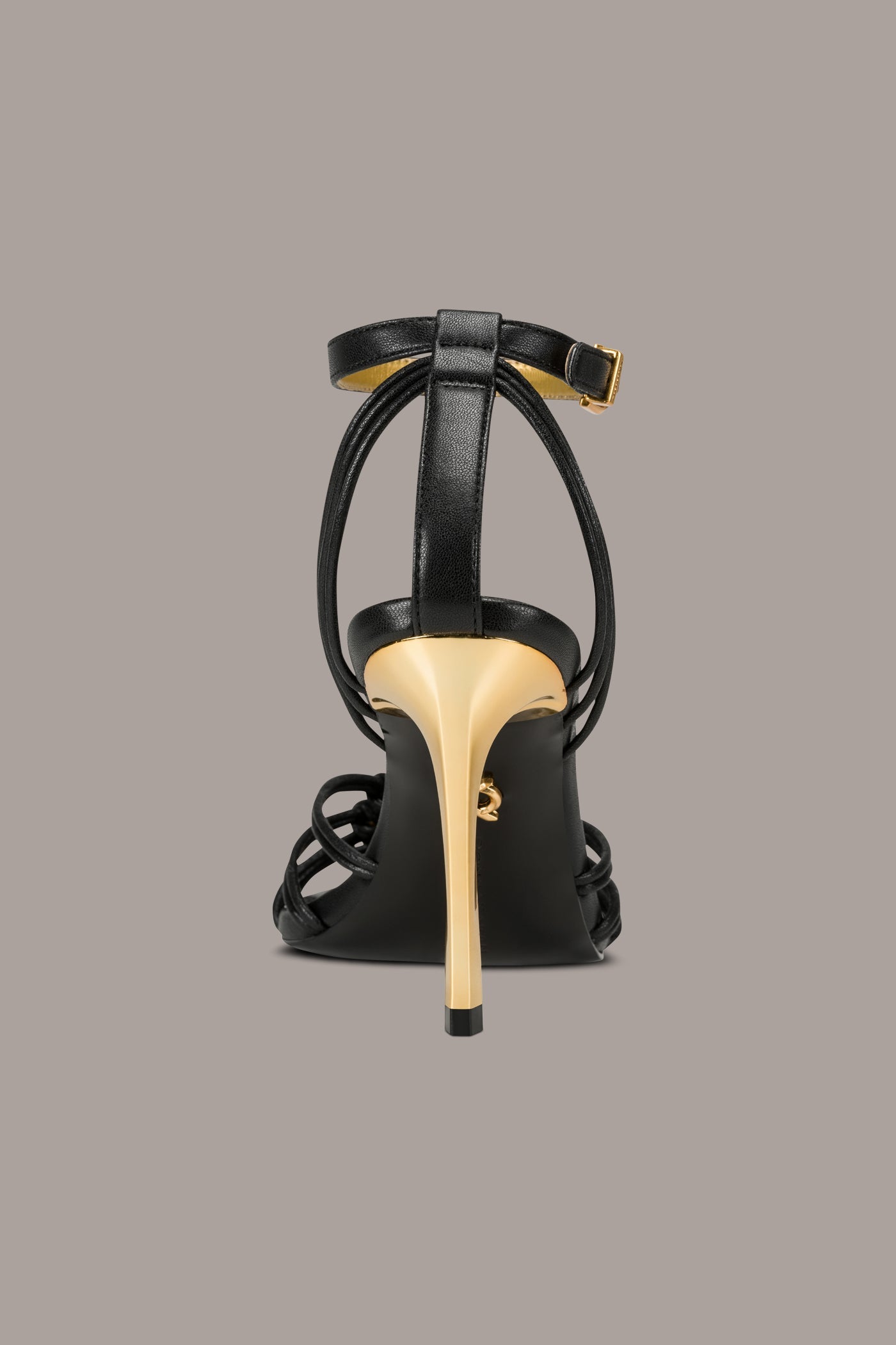 Donna Karan | BRIELLE LOGO STRAPPY STILETTO SANDAL