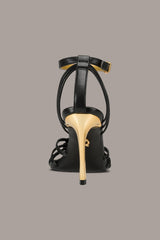 Donna Karan | BRIELLE LOGO STRAPPY STILETTO SANDAL