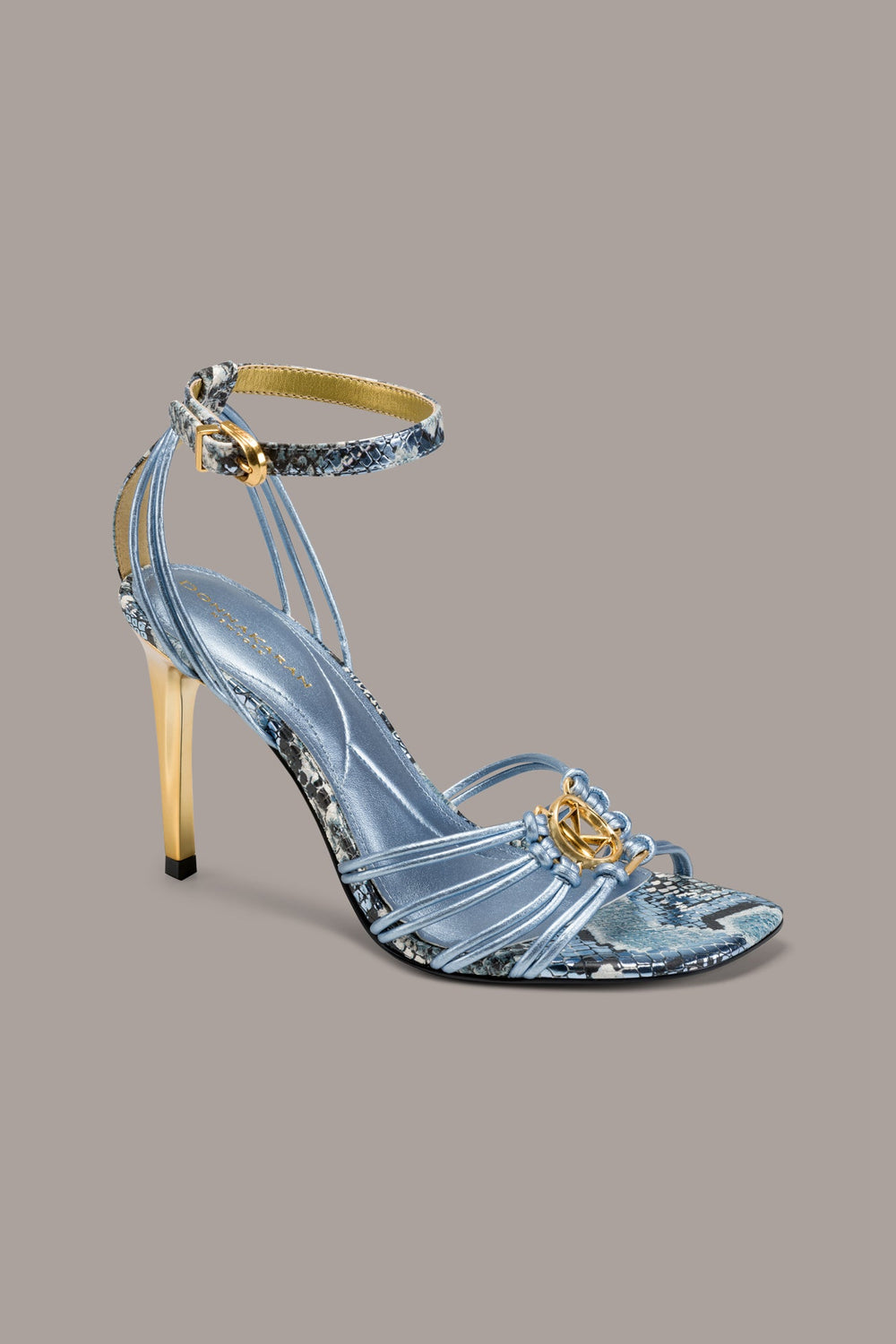 Donna Karan | BRIELLE SNAKE-PRINT STILETTO SANDAL