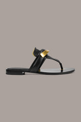 Donna Karan | VELVET THONG SANDAL