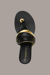 Donna Karan | VELVET THONG SANDAL