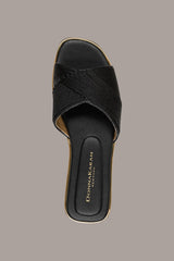 Donna Karan | HARMONY WOVEN SLIDE SANDAL