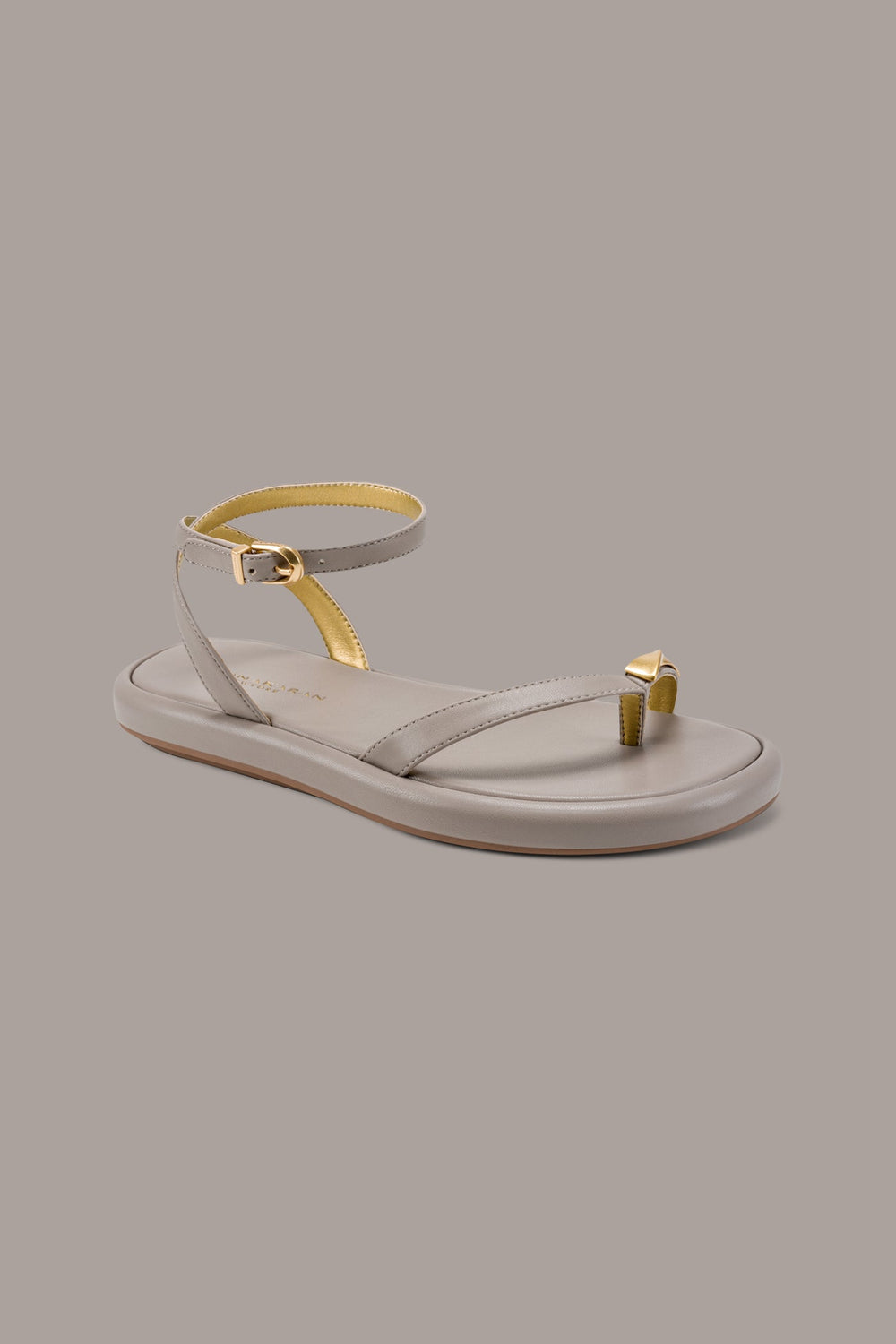 Donna Karan | TABITHA ANKLE STRAP FLAT SANDAL