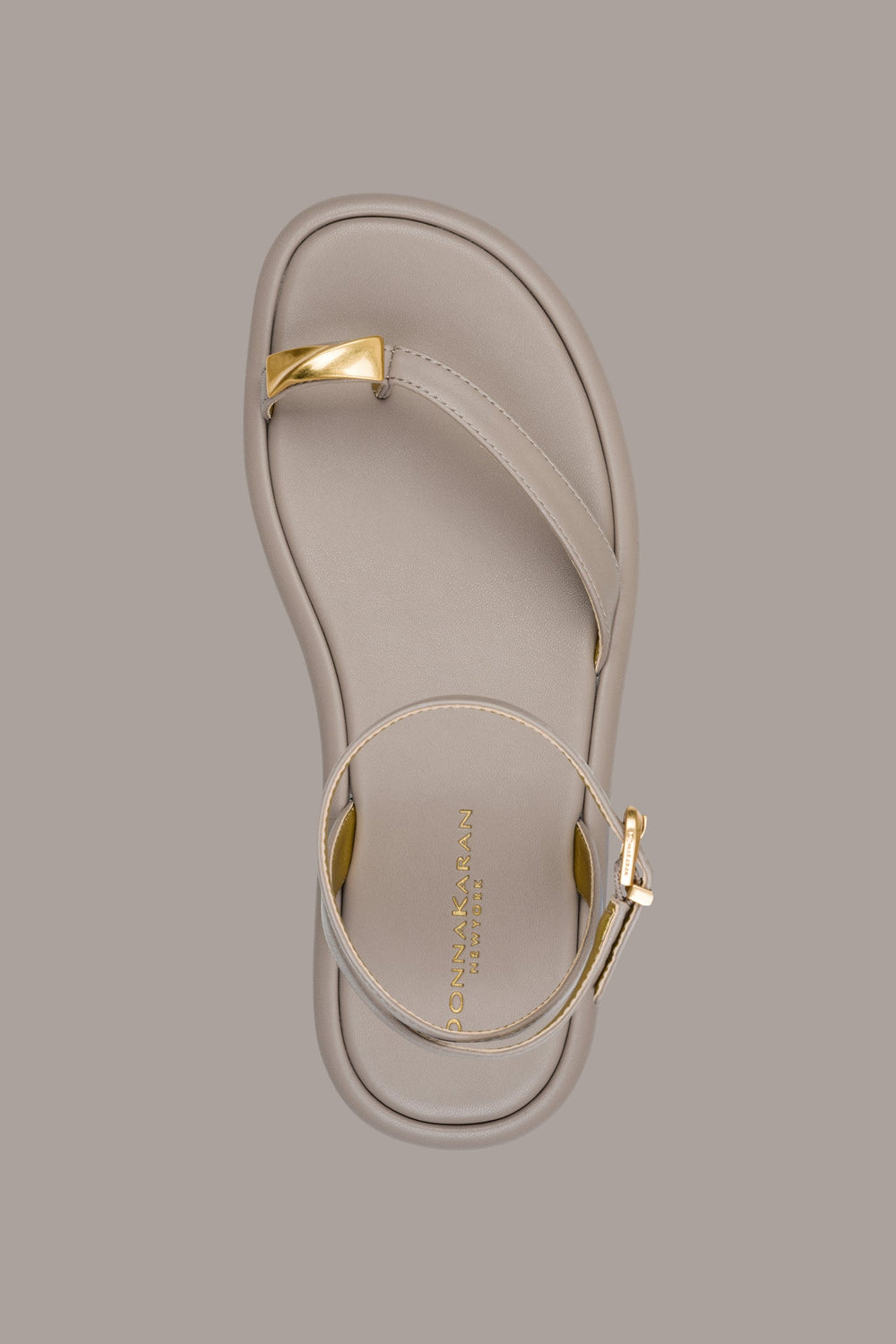 Donna Karan | TABITHA ANKLE STRAP FLAT SANDAL