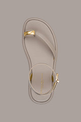 Donna Karan | TABITHA ANKLE STRAP FLAT SANDAL