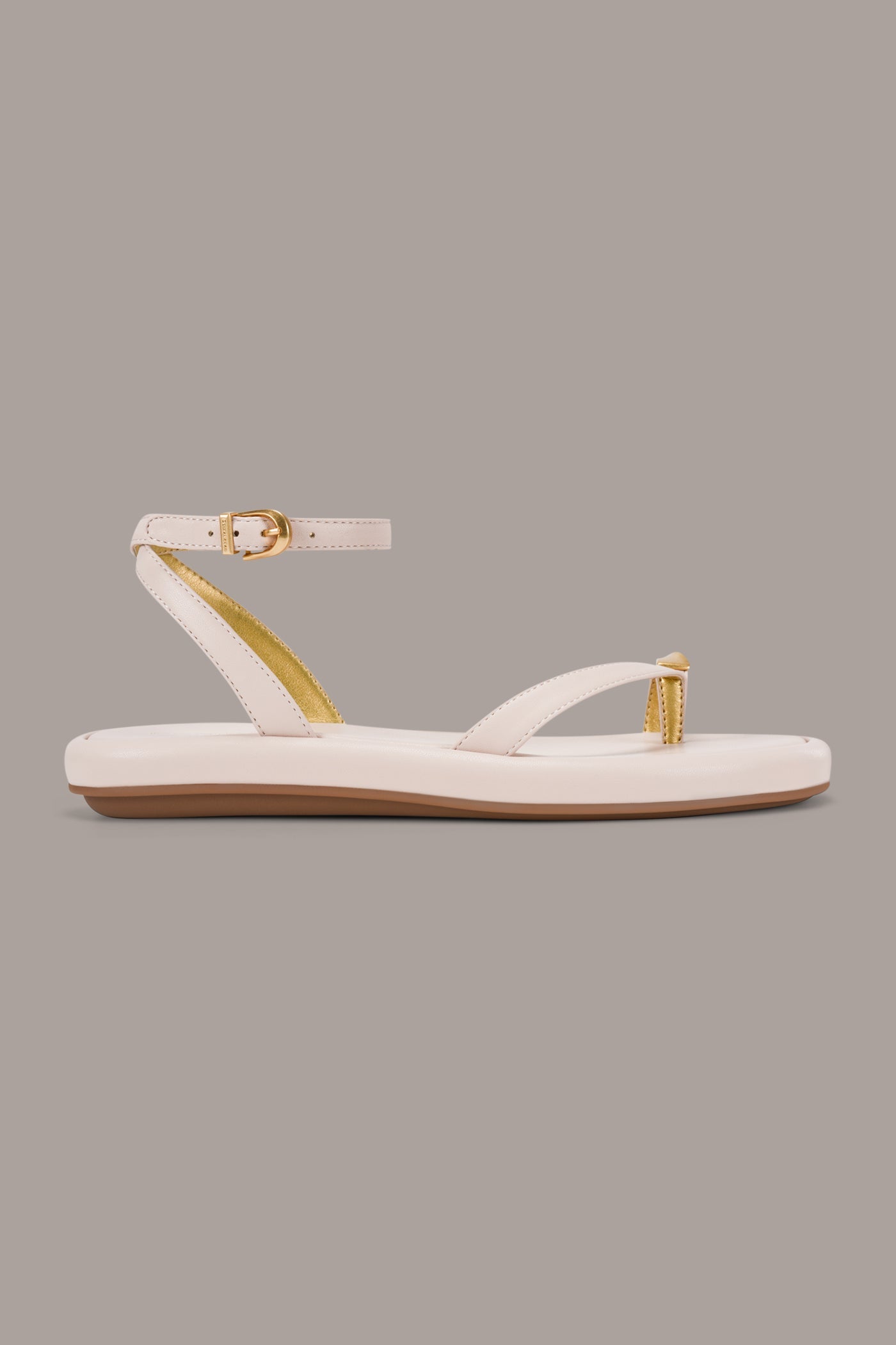 Donna Karan | TABITHA ANKLE STRAP FLAT SANDAL