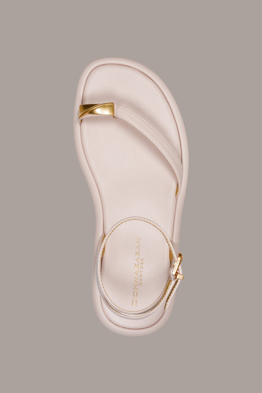 Donna Karan | TABITHA ANKLE STRAP FLAT SANDAL