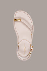 Donna Karan | TABITHA ANKLE STRAP FLAT SANDAL