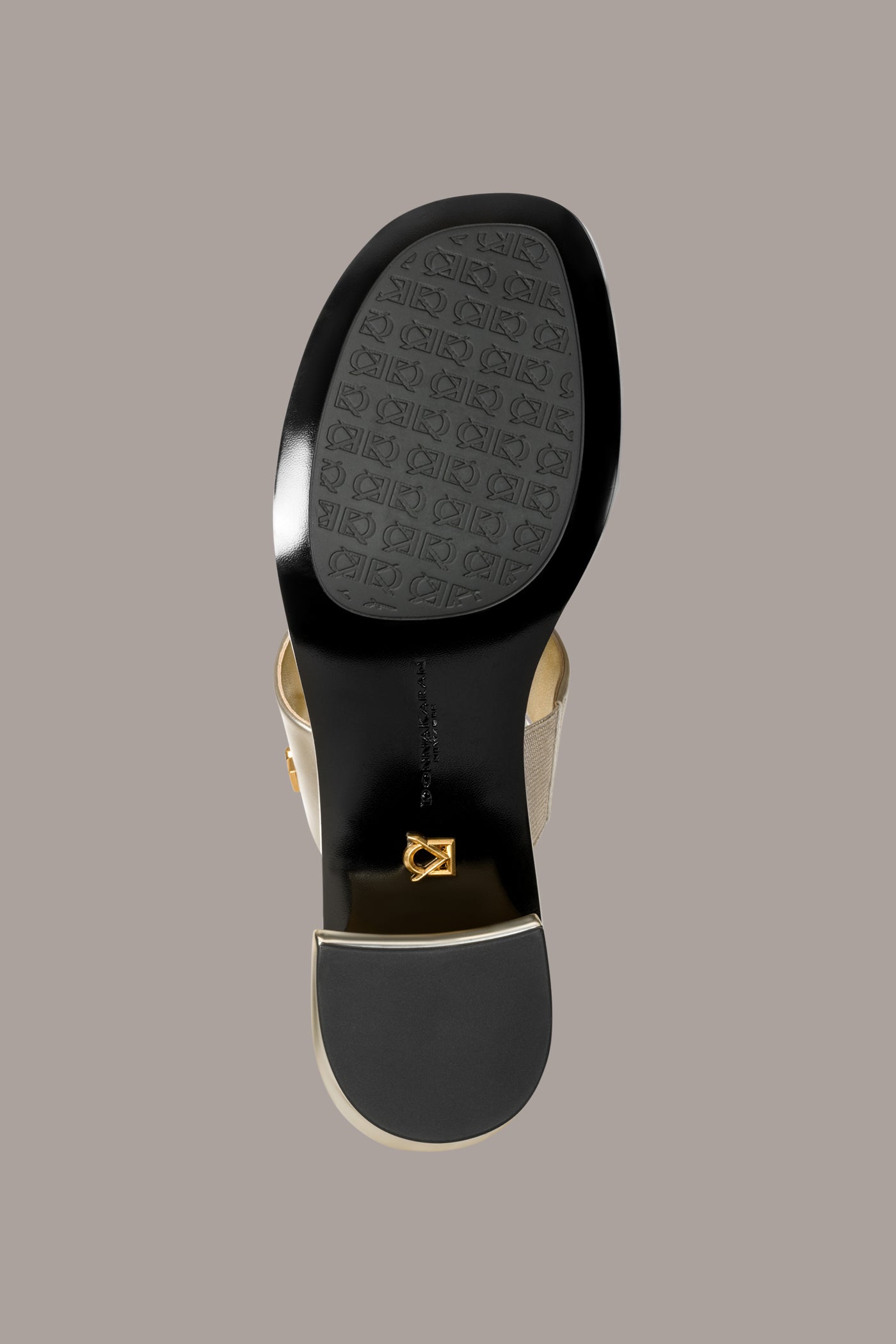 Donna Karan | TEAGAN METALLIC MULE SANDAL