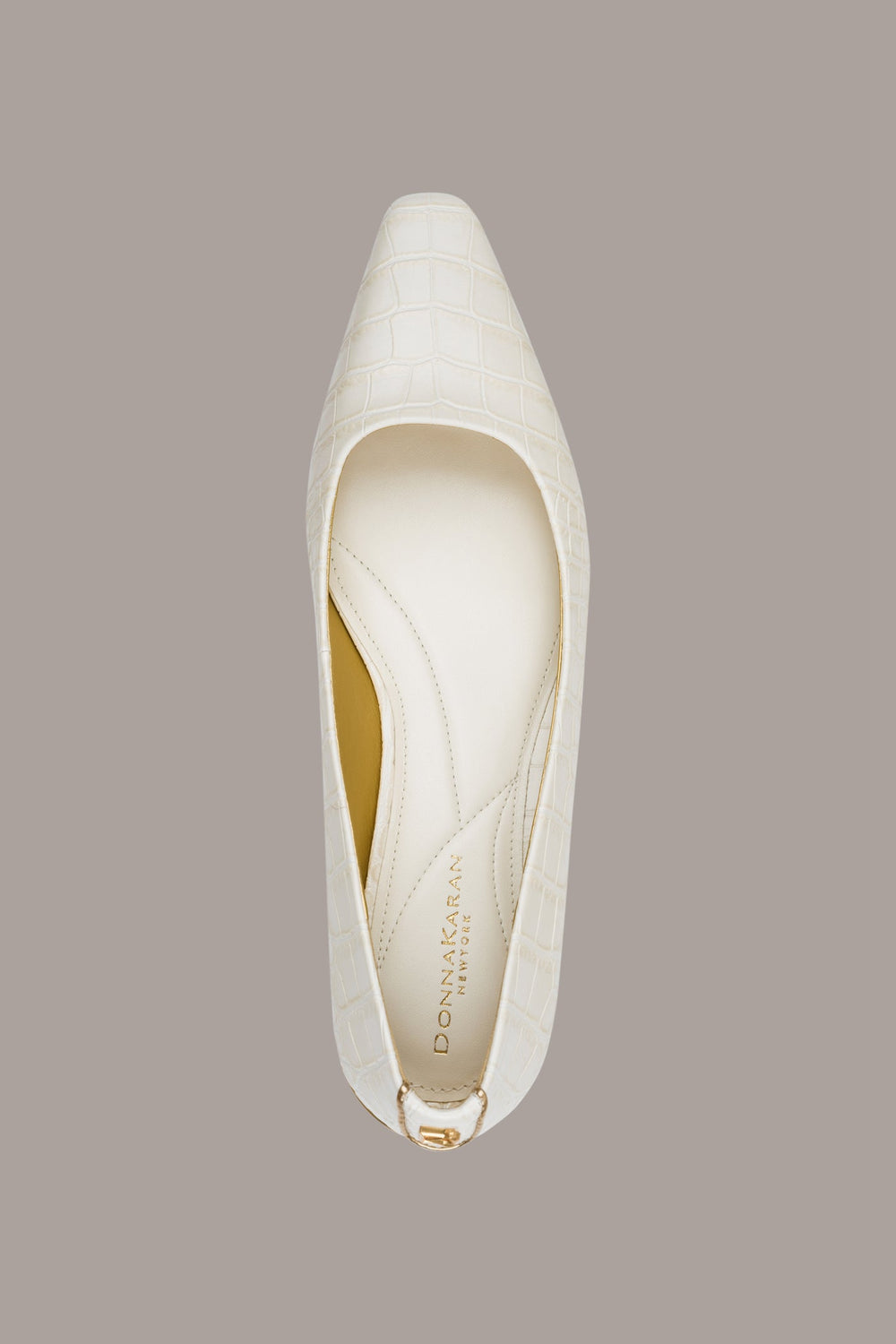 Donna Karan | SAVITA CROC-EFFECT FLAT