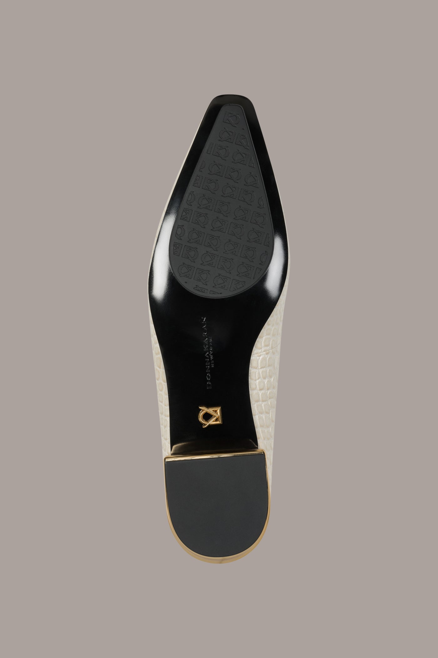 Donna Karan | SAVITA CROC-EFFECT FLAT