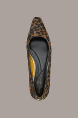Donna Karan | SAVITA LEOPARD-PRINT CALF HAIR FLAT