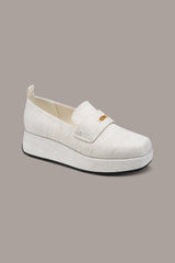 Donna Karan | SABLE CANVAS WEDGE LOAFER
