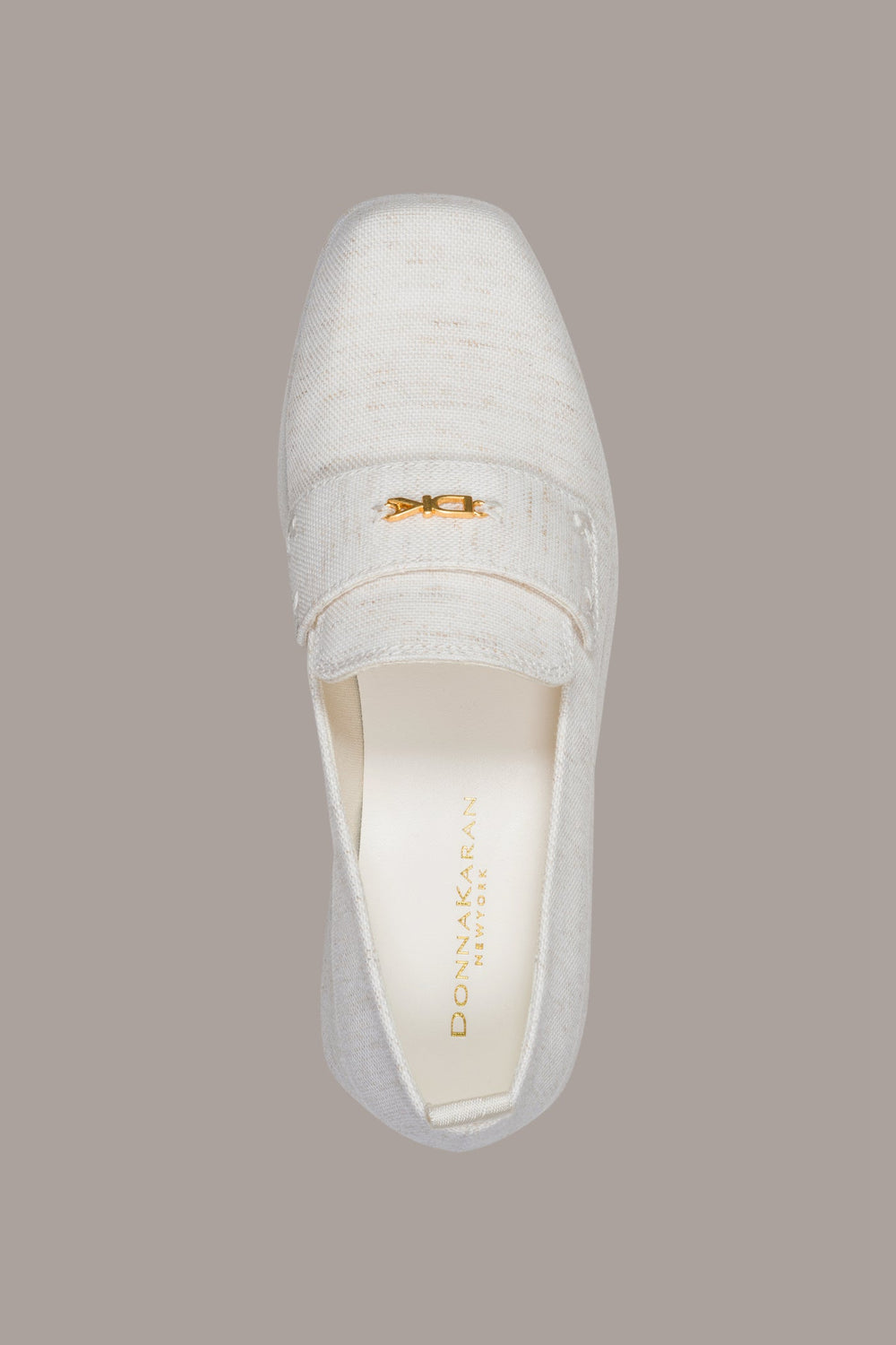 Donna Karan | SABLE CANVAS WEDGE LOAFER